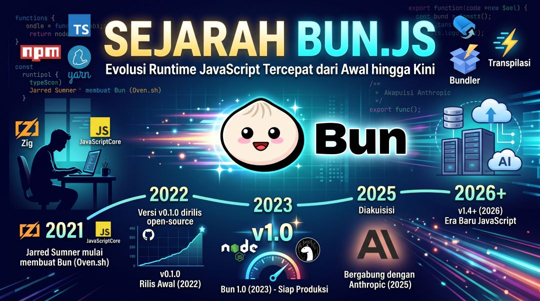 Sejarah Bun: Revolusi Runtime JavaScript di Balik Kinerja Ekstrem
